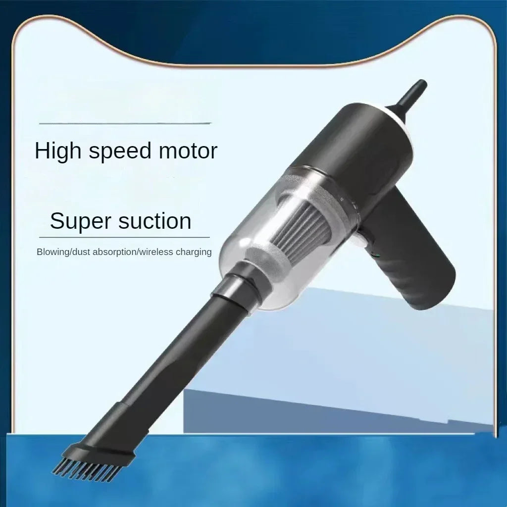 Compact Handheld Car Vacuum – High Power Portable Cleaner for Car & Home