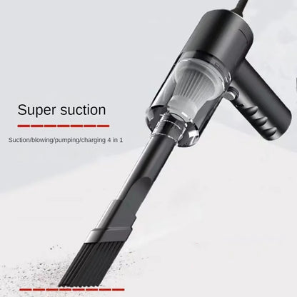 Compact Handheld Car Vacuum – High Power Portable Cleaner for Car & Home